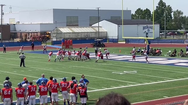 Touchdown pass to Peyton Williams vs Jeffersonville