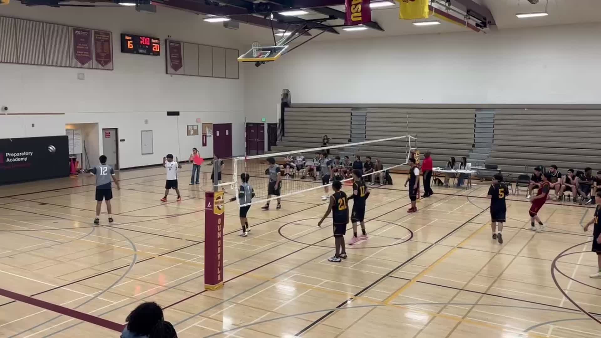 Escareno Drops Perfect Inbound Serve vs Empower