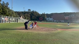 1st double of the year