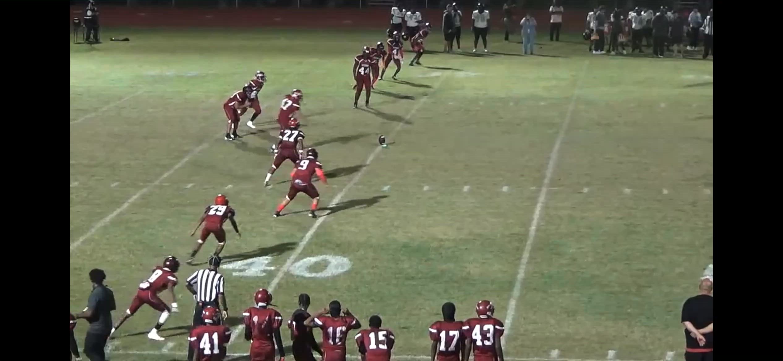 Kick return touchdown