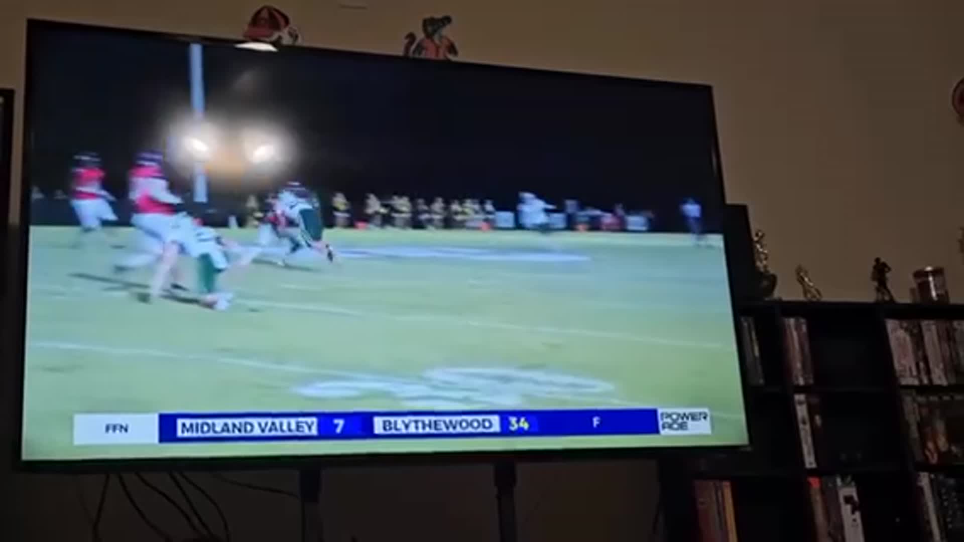 I made the news as a freshman