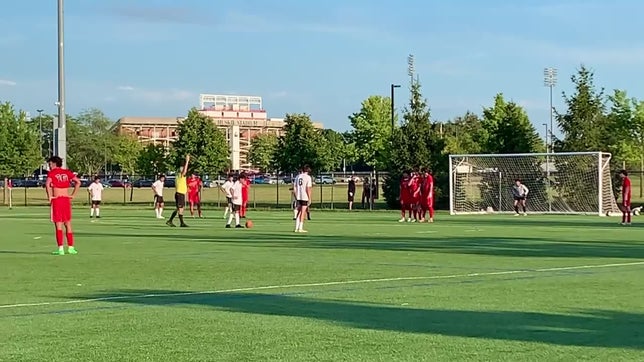 Drew Kapetan, Junior Midfielder, returning from a 2023 season ending injury, starting 2024 season off burying free kick in the back of the net