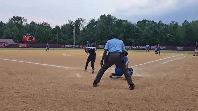Blast to centerfield.