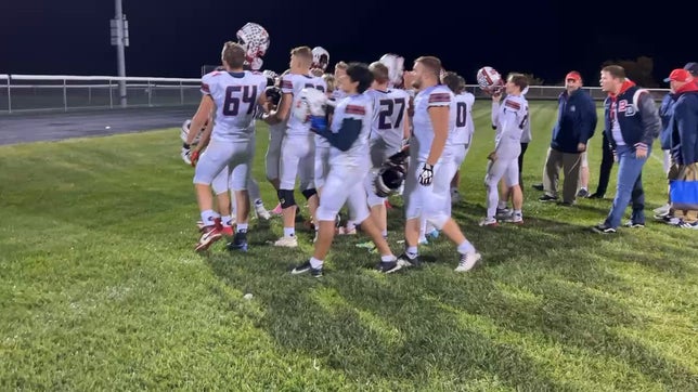 Patriots clinch playoff spot and record first shut out of the season, 50-0 at Camden Frontier.