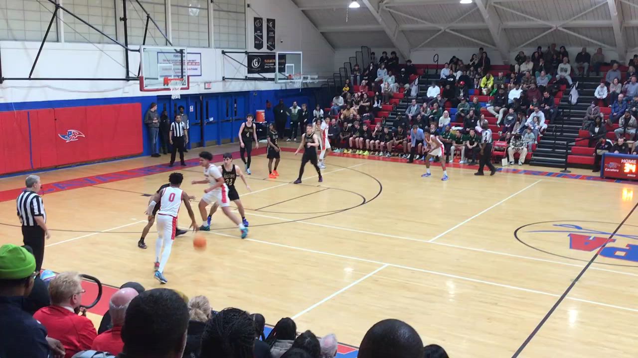 Cox blocked shot and buzzer beater layup