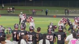 #24 Alex Hall highlights Harding vs Newark