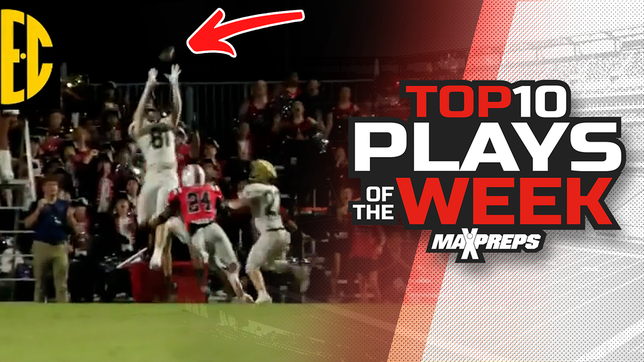 Mountain Brook's (Birmingham, AL) walk-off two-point conversion in overtime headlines the top 10 plays of week 7 of the 2025 high school football season.