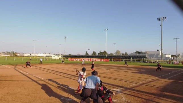 Kayden Connaty over the fence home run
