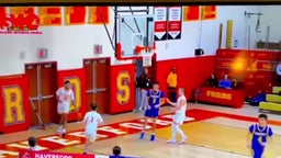 Springfield's Chris Dolan slam over Haverford defender