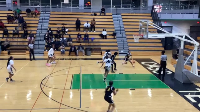 Down 12 earlier in the 3rd quarter eagles storm back and this 3 by aaliyahh frost puts them in the lead.!