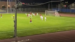 Alan free kick to Ernesto goal