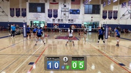 8/31/24 ECR vs Canyon 2-0 (25-8, 25-11)