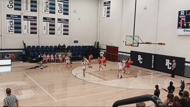 Ava Satterfield  with the basket