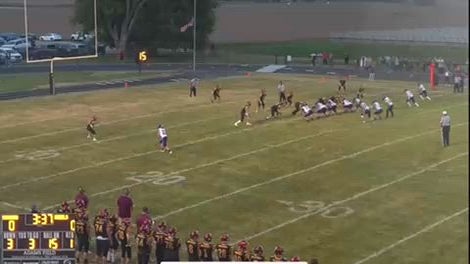 15 yard TD run, week 3