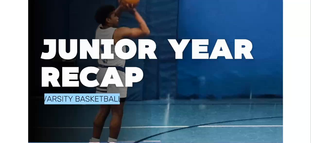 Highlights of my junior year basketball season