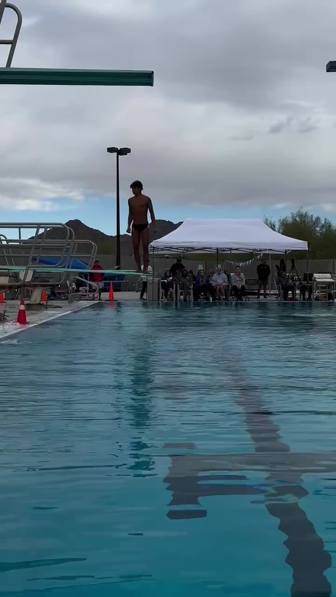 Arizona State D1 Diving Championship 5th dive