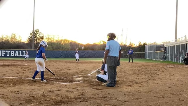 Doubled in first two at bats and went 4 for 4.
