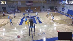 Lexi Bass gets a Kill against Fayetteville Academy