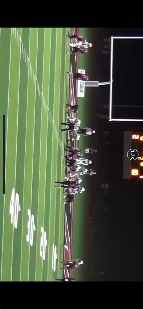 Physical 19 yard run