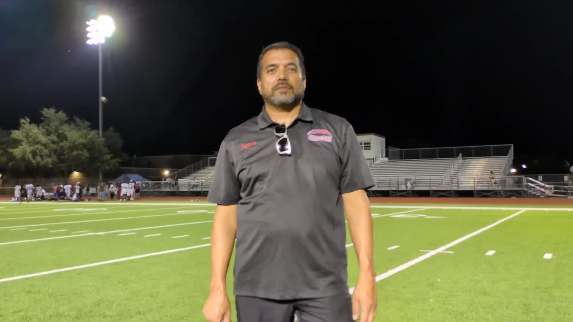 Coach Aguirre's post victory analysis