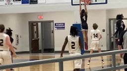 Timbo 1st Dunk in the Playoffs Game Coosa vs Pepperell