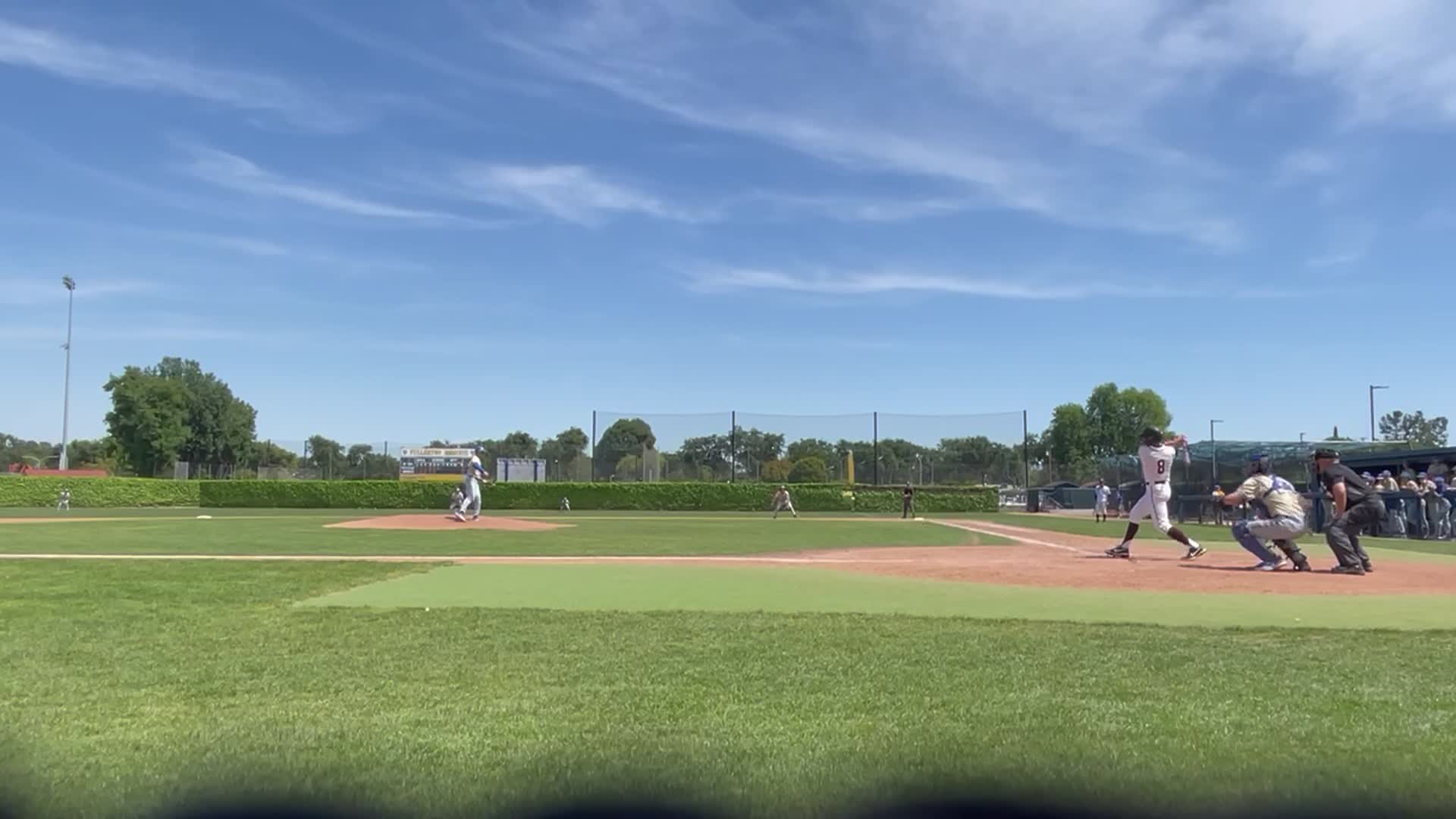 Hunter Gatti - 100th high school career hit