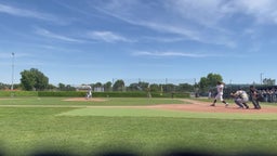 Hunter Gatti - 100th high school career hit