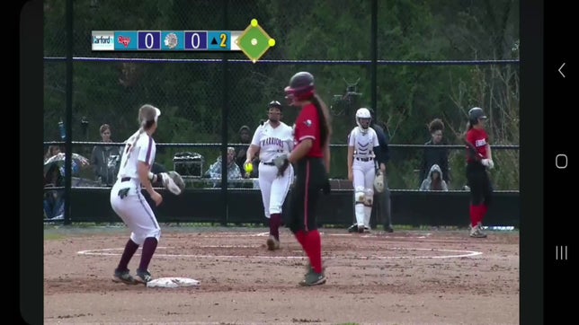 Some blocked balls with bases loaded to save some runs.