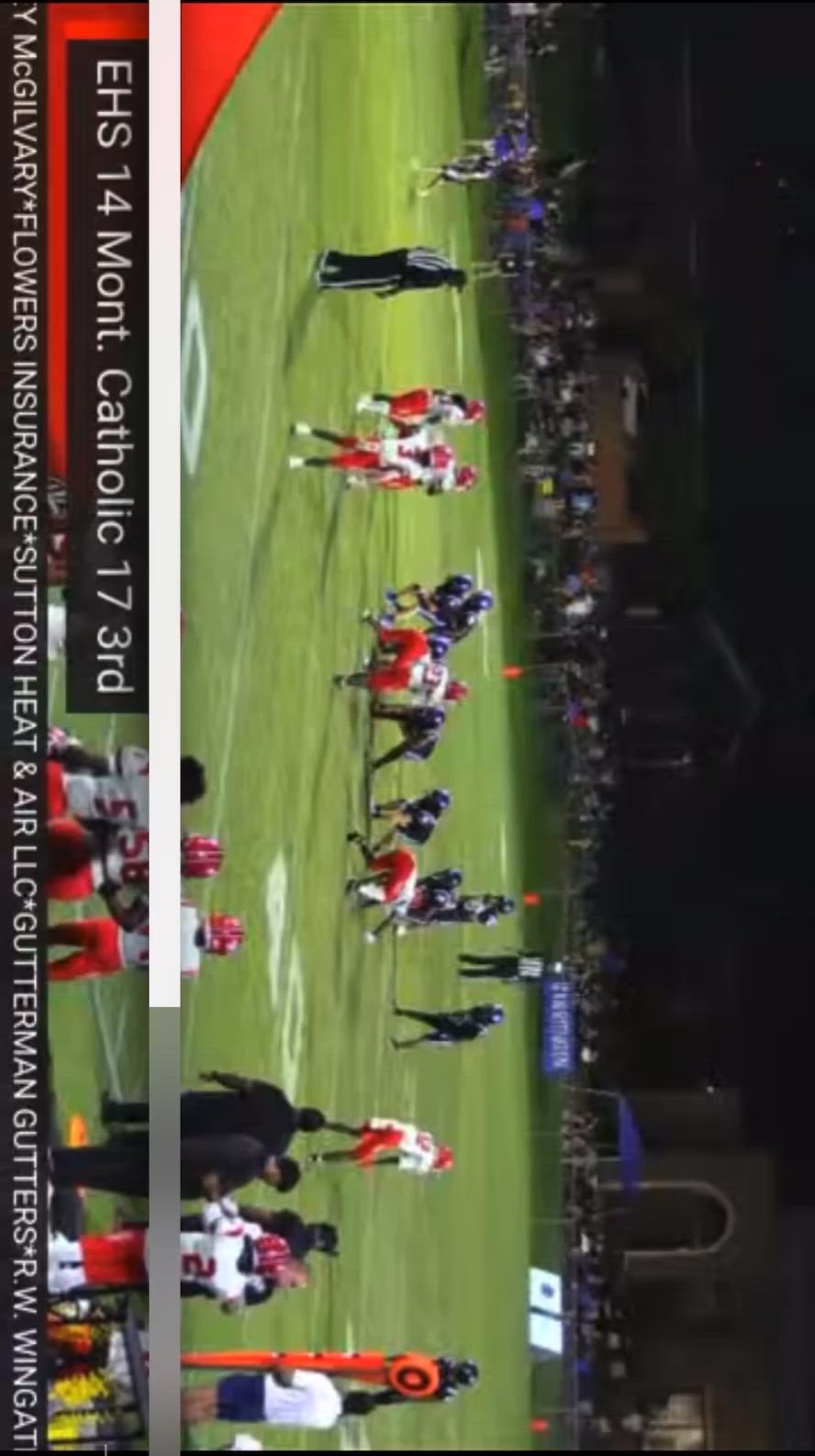 Naylon Murphy with the Interception