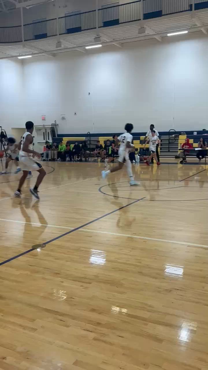 Number 5 on Varsity is making buckets left and right! He made a beautiful mid-range shot, 5 threes, and about 6+ layups.... will he have what it takes to make it D1?