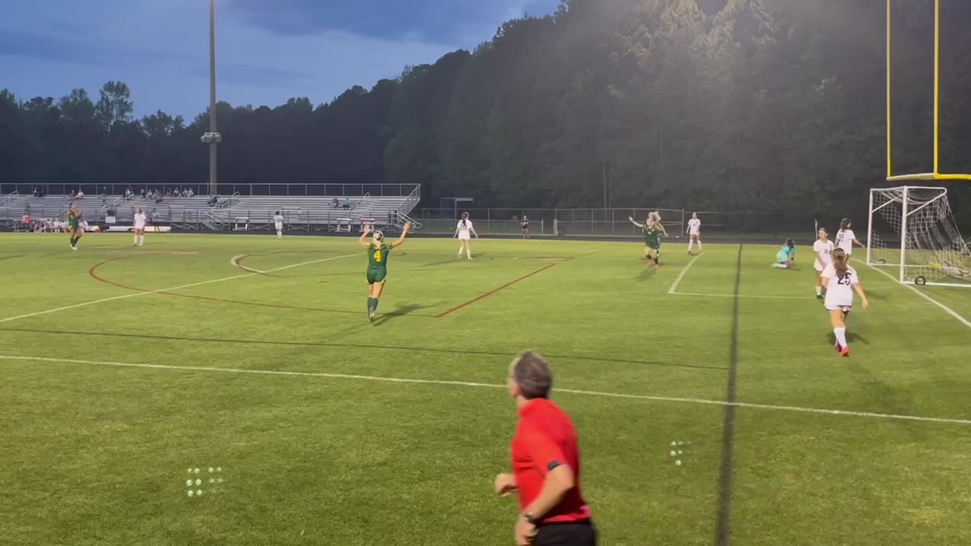 Bianca Goal #1 of the Game with Right Cross Assist from Erin!