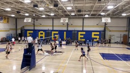 4/9/2024 Varsity Boys Volleyball - Hill @ Oak Grove (Oak Grove wins 3-0)