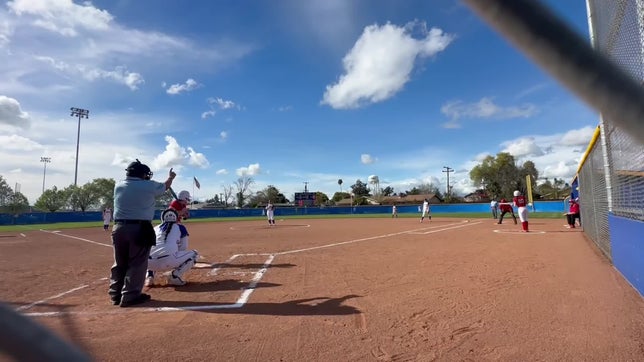 Rylee Vlot hits home run.