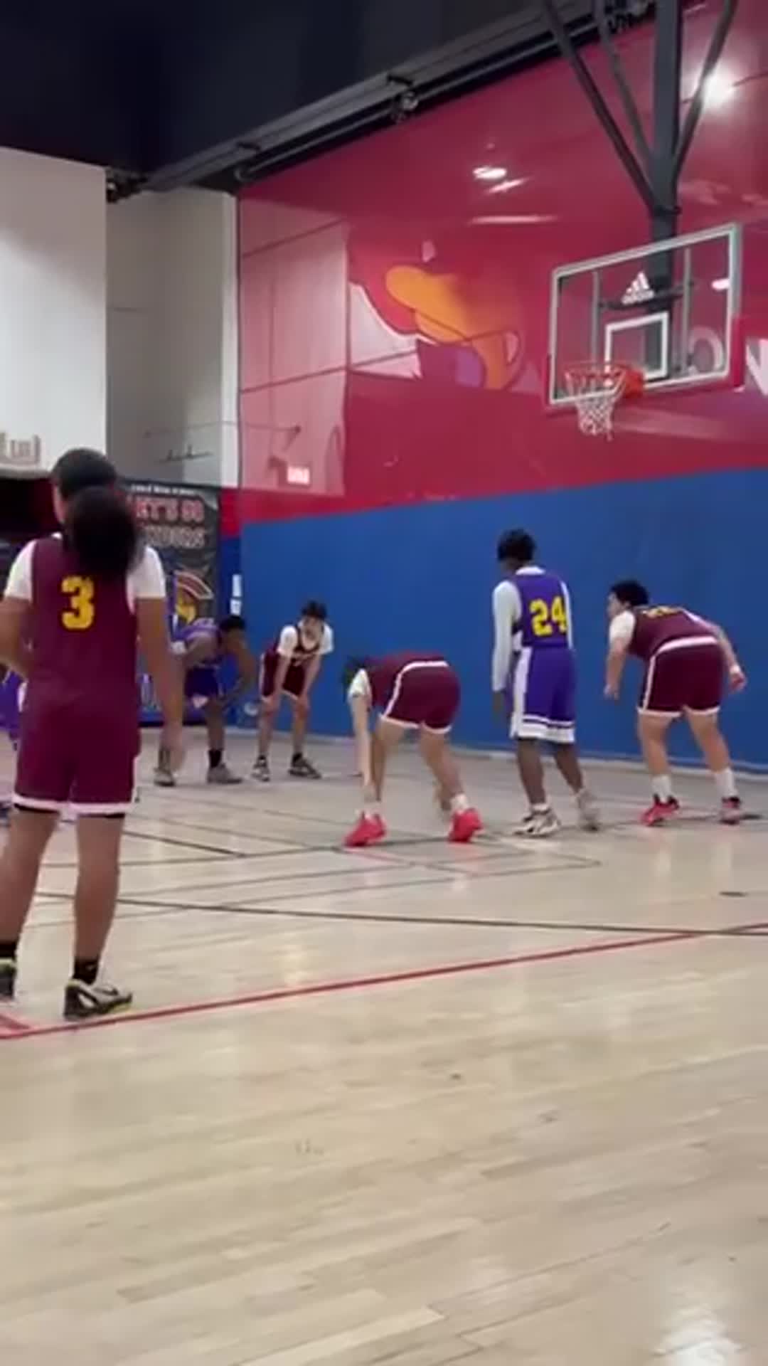 Tamajae Banks free throw