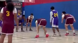 Tamajae Banks free throw