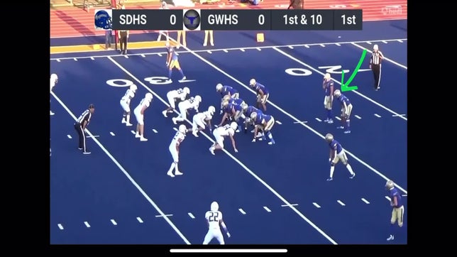 Luera With 16 Yard Run, 10 Yard Touchdown Run And 5 Yard Touchdown Run