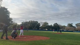 Darius singles and ties game!