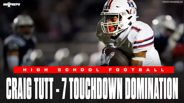 Oakland’s Craig Tutt delivered a state-final performance for the ages, erupting for seven touchdowns and more than 230 rushing yards to lead the Patriots to a dominant 62–21 victory.