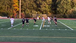 Defense Hold Their Line for an easy save by the Keeper.