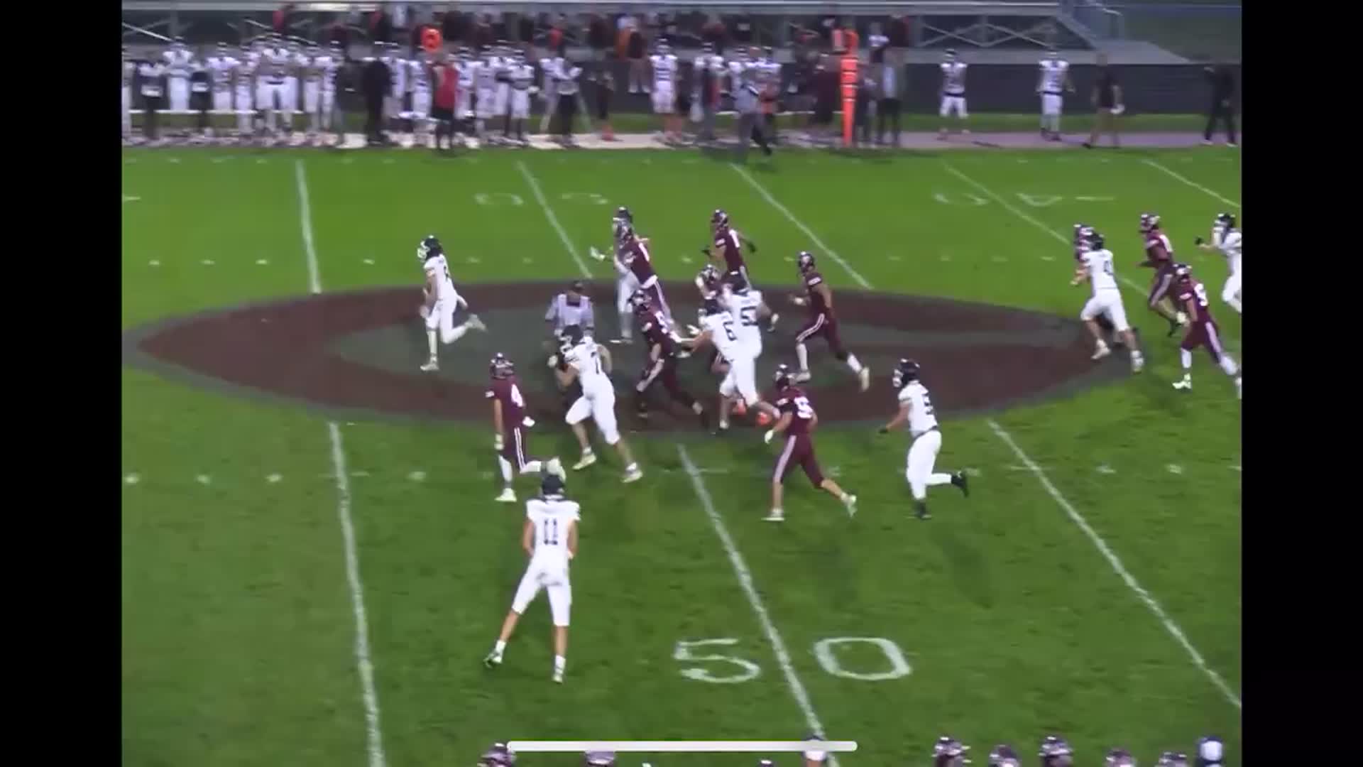 58 yard touchdown against Genoa