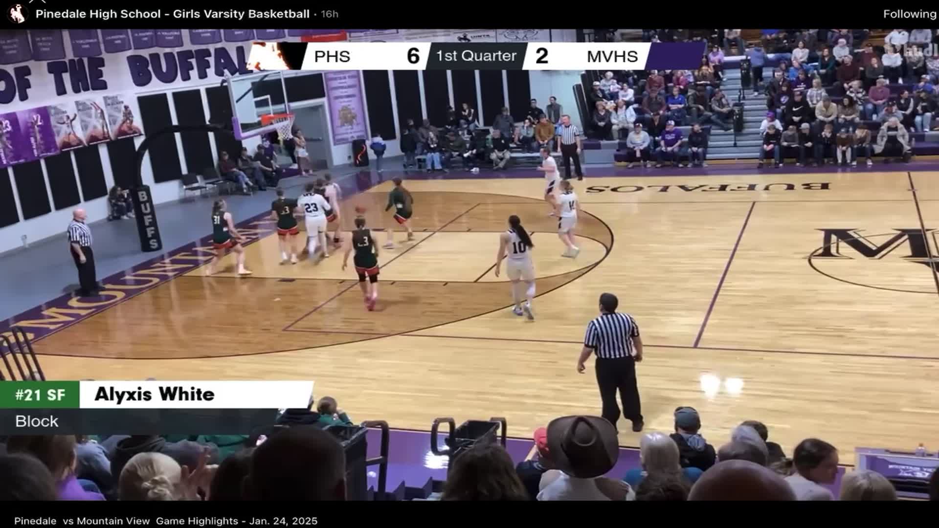 #1 Pinedale vs Mountain View