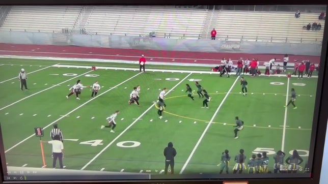 Danielle Morales #3 TD run vs Rancho