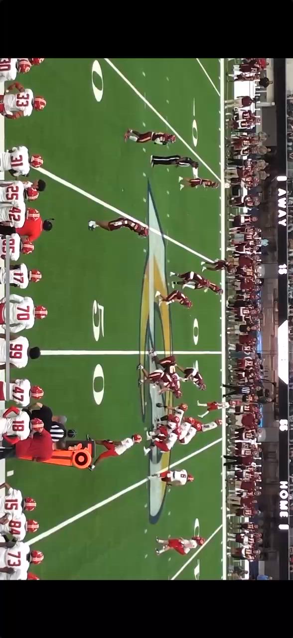 28 yard run down the right sideline. Block from Isaac Cabrera