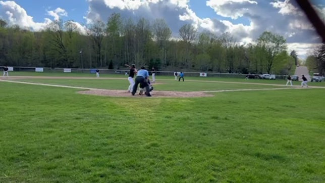 Conference game I was 2-4 with a hard hit double and single to the fence.
