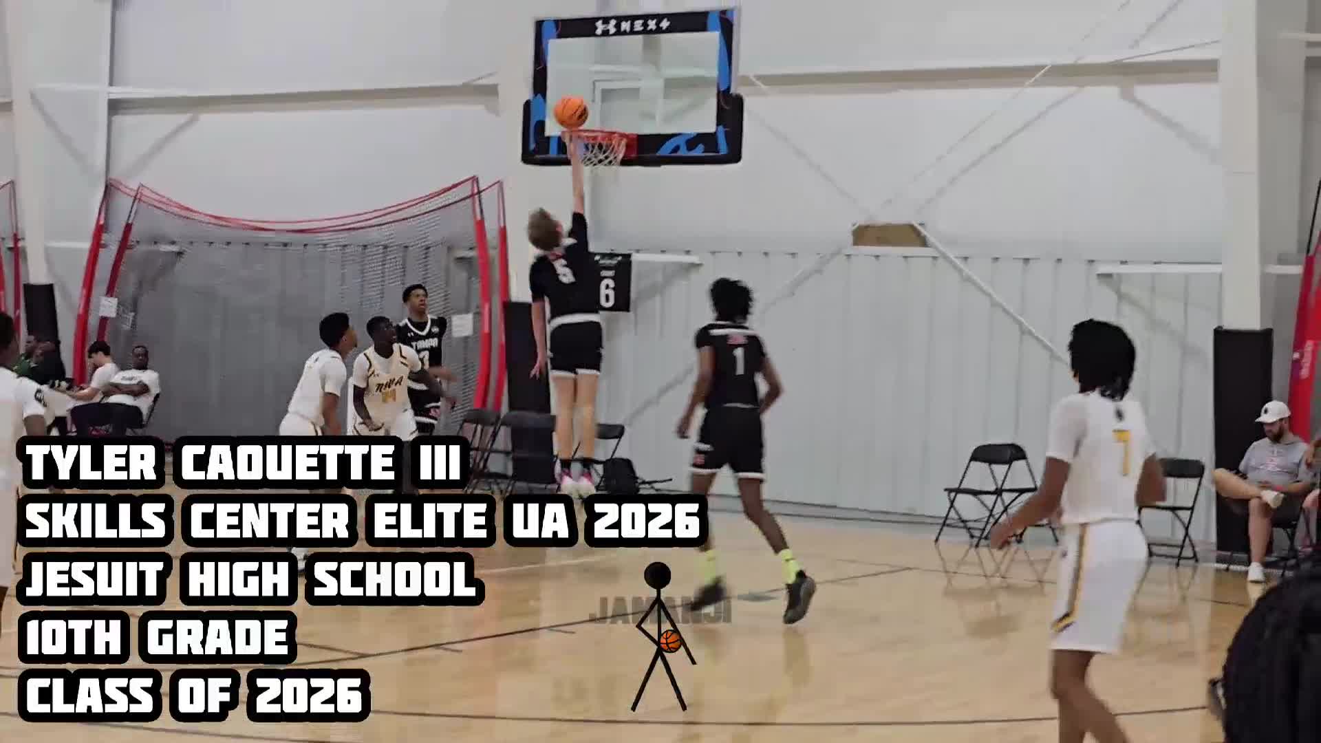 Tyler Caouette III 
Skills Center Elite UA 2026
Jesuit High School 
10th Grade 
Class of 2026