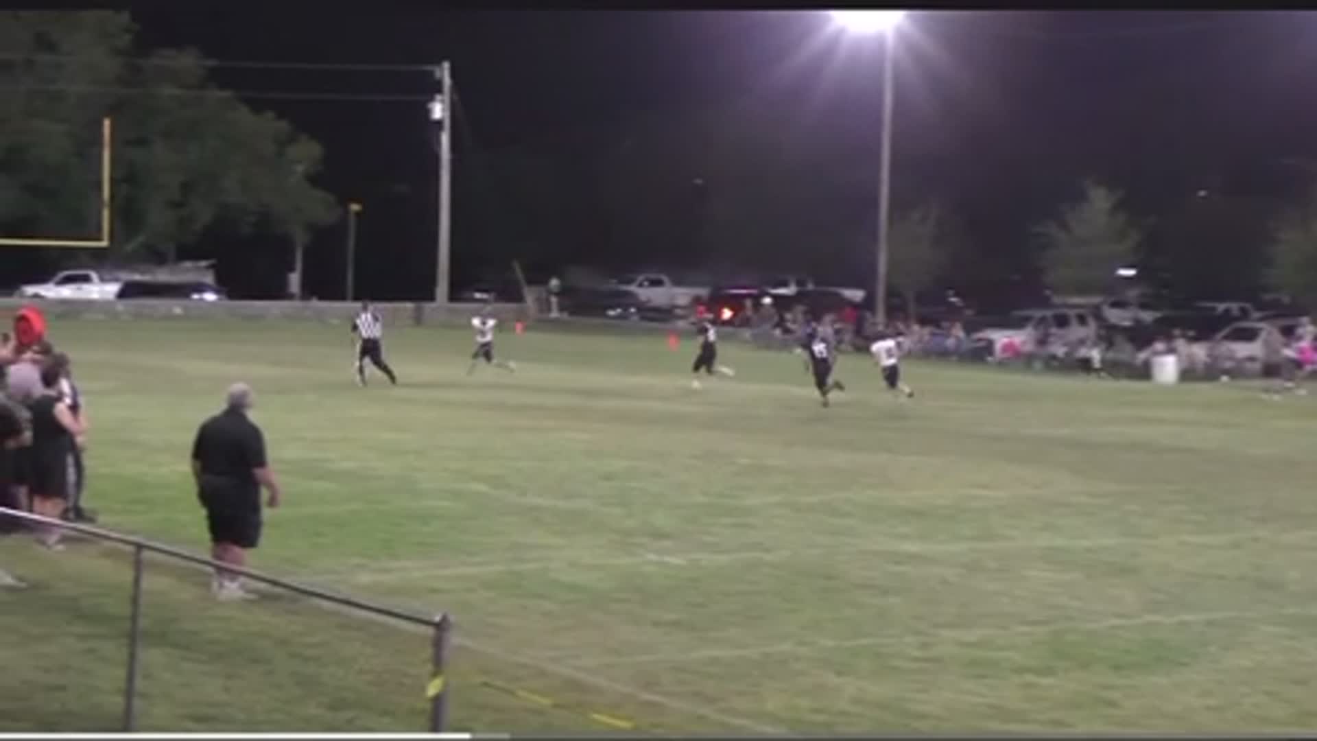 MASSIVE 60 yard TD COMPLETION!