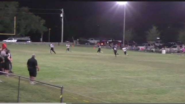 Ephraim Aguirre and Carter Vanderwel connected on a huge 60 yard TD completion versus Stephenville.