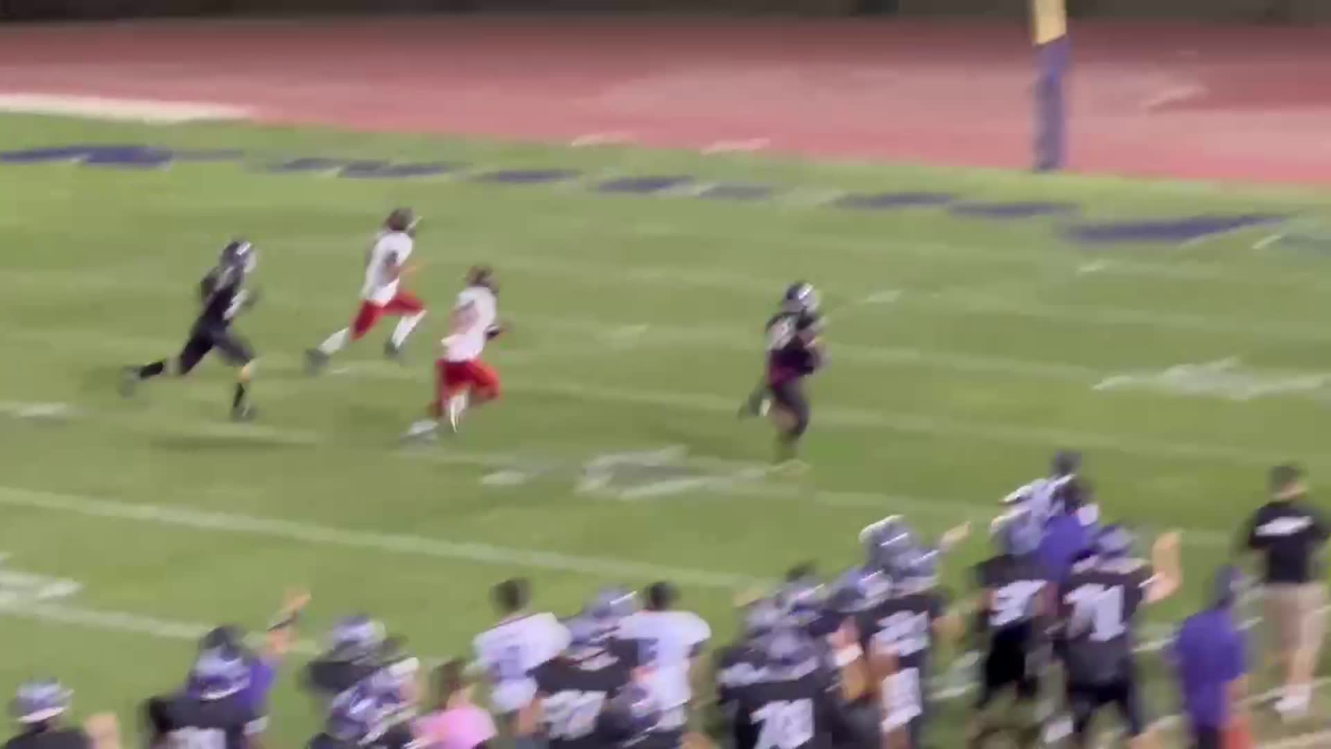 Shadow Hills interception and touchdown against Palm Desert 10/20/23
