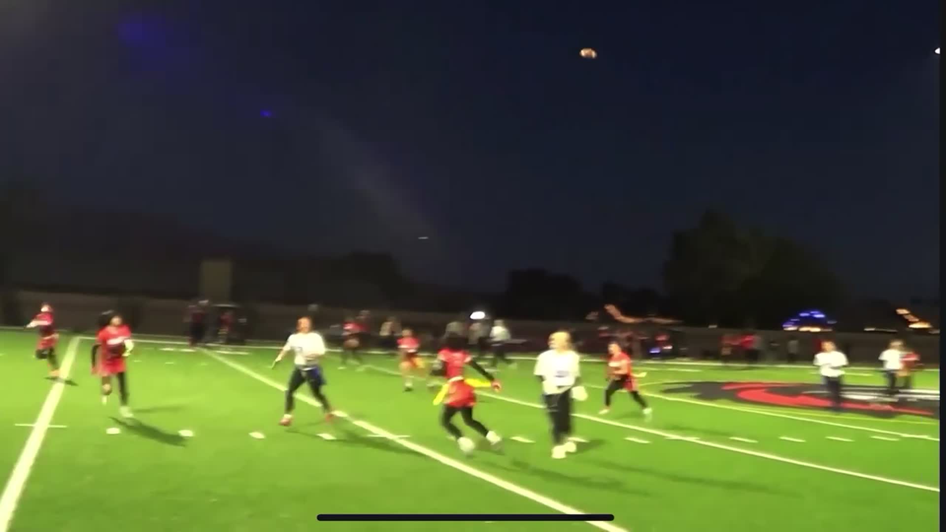 25 yard pass