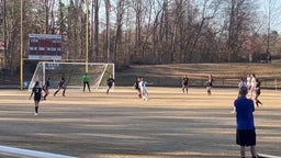 Micah Moody hits the back of the net